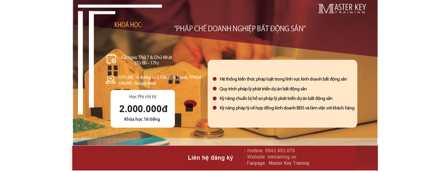 Master Key Training - Khóa Học Kỹ Năng Ngành Luật Tại TPHCM