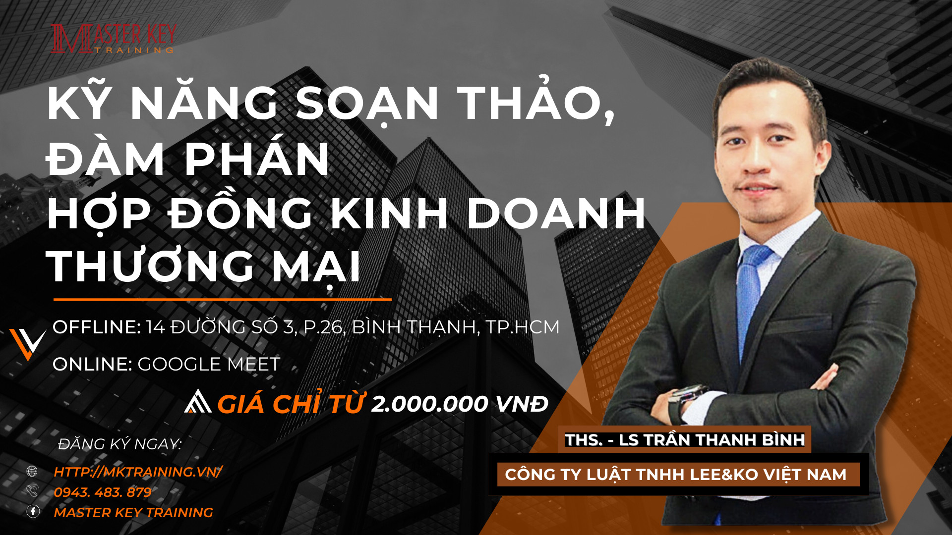 Master Key Training - Khóa Học Kỹ Năng Ngành Luật Tại TPHCM