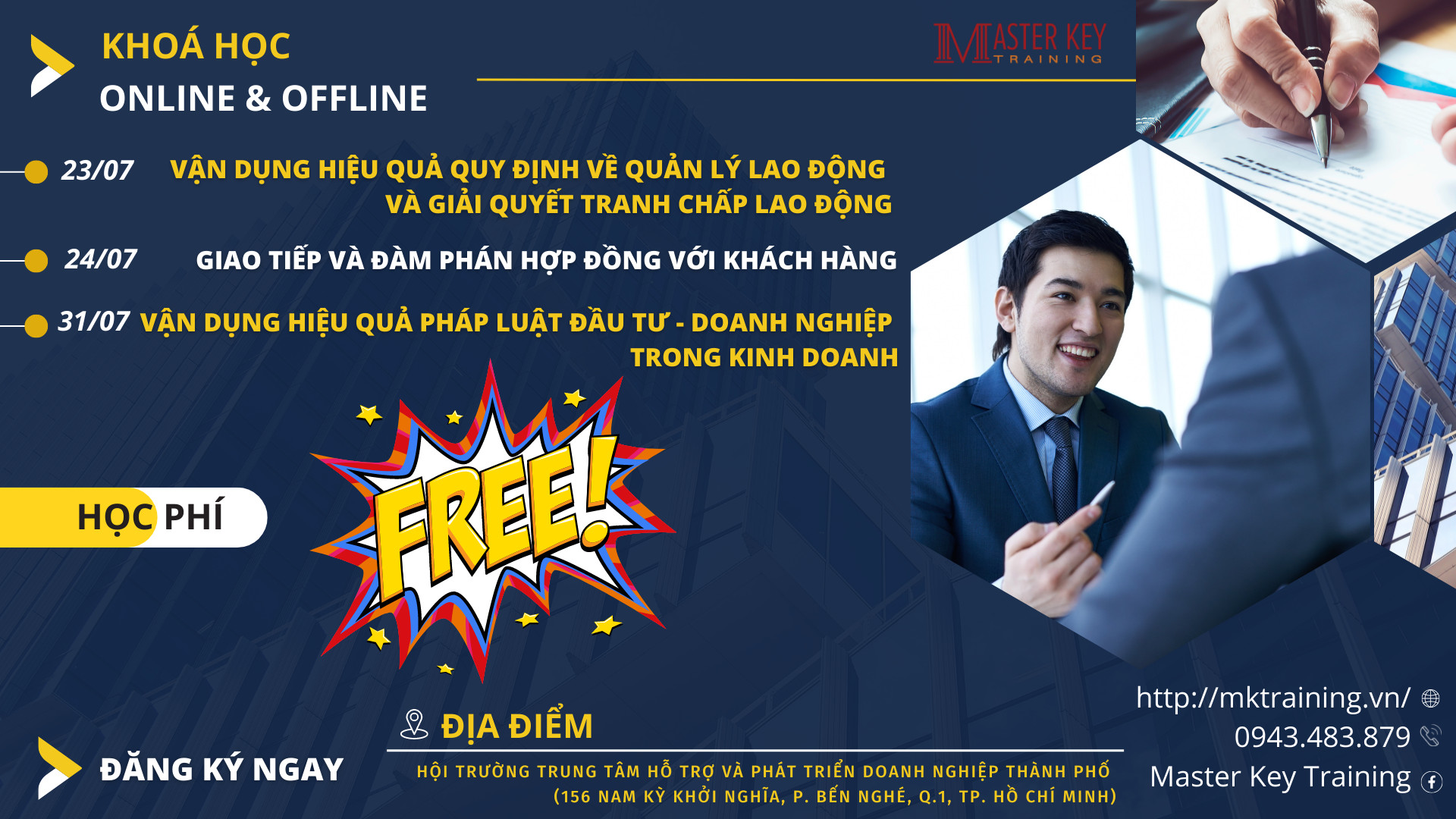 Master Key Training - Khóa Học Kỹ Năng Ngành Luật Tại TPHCM